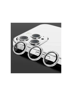 COFI 1453 Smartphones & Zubehör<Lens Shield Glas Kameraglas für iPhone 16 Pro Max Schwarz Diamond in Schwarz