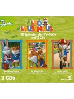 LEONINE Distribution Hörbücher<Leo Lausemaus Hörspielbox 3