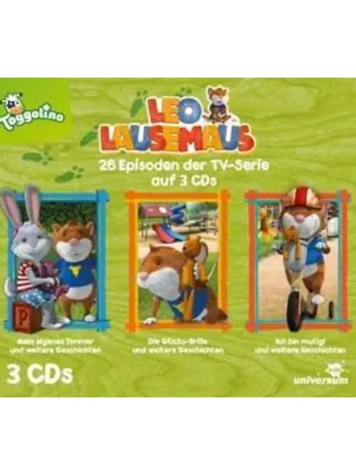 LEONINE Distribution Hörbücher<Leo Lausemaus Hörspielbox 3