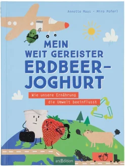 ars edition Bücher<Lernbuch "Mein weit gereister Erdbeerjoghurt"