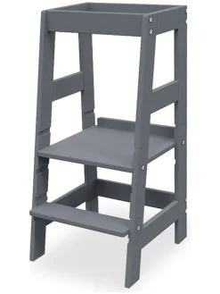 Pinolino Weitere Haushaltshelfer<Lernturm "Fino" in Anthrazit- (B)40 x (H)85 x (T)47 cm
