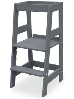 Pinolino Weitere Haushaltshelfer<Lernturm "Fino" in Anthrazit- (B)40 x (H)85 x (T)47 cm