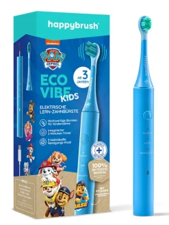 happybrush Zahn & Mundpflege<Lernzahnbürste "Eco Vibe Kids" in Blau