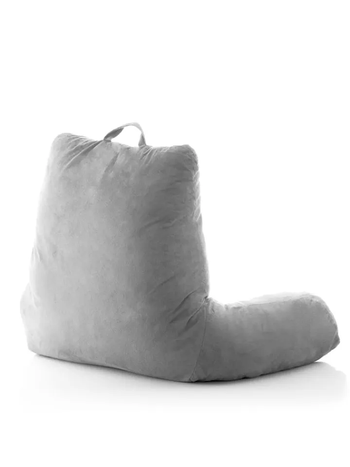 InnovaGoods Kissen & Kissenhüllen<Lesekissen in Grau - (B)45 x (H)90 x (T)20 cm