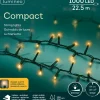 LUMINEO Lichterketten & Dekobeleuchtung<Lichterkette COMPACT 1000 LED 22,5 m, grünes Kabel in klassisch warm