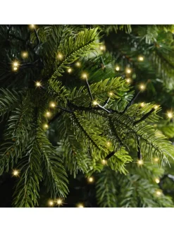 LUMINEO Lichterketten & Dekobeleuchtung<Lichterkette EXCELLENT TWINKLE 1272 LED 20 m, schwarzes Kabel in Soft Gold