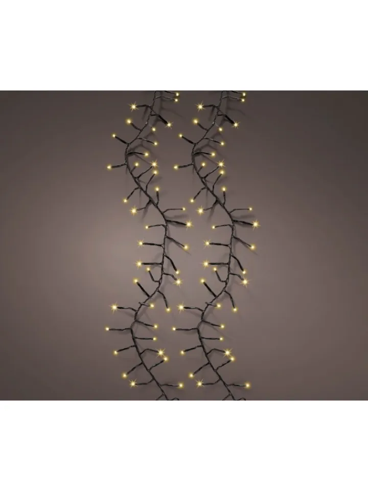 LUMINEO Lichterketten & Dekobeleuchtung<Lichterkette EXCELLENT TWINKLE 1272 LED 20 m, schwarzes Kabel in Soft Gold
