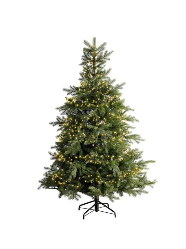 LUMINEO Lichterketten & Dekobeleuchtung<Lichterkette EXCELLENT TWINKLE 960 LED 15 m, schwarzes Kabel in Soft Gold