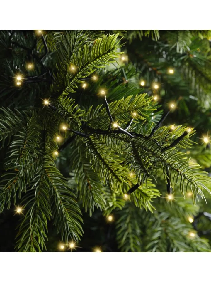 LUMINEO Lichterketten & Dekobeleuchtung<Lichterkette EXCELLENT TWINKLE 960 LED 15 m, schwarzes Kabel in Soft Gold