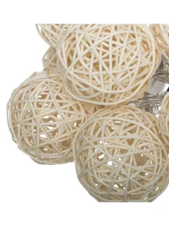 Atmosphera Créateur d'intérieur Lichterketten & Dekobeleuchtung<Lichterkette in beige