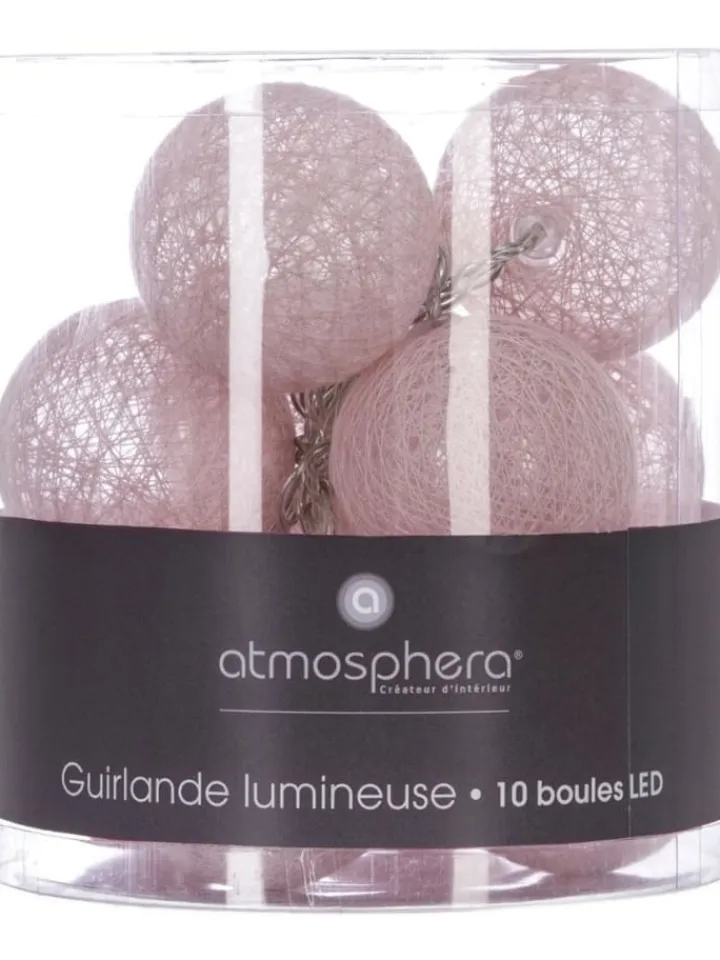Atmosphera Créateur d'intérieur Lichterketten & Dekobeleuchtung<Lichterkette in rosa