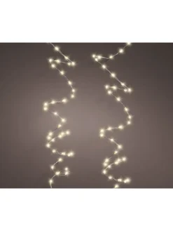 LUMINEO Lichterketten & Dekobeleuchtung<Lichterkette STRING LIGHTS TWINKLE 378 LED 6 m Silberdraht in warm weiß