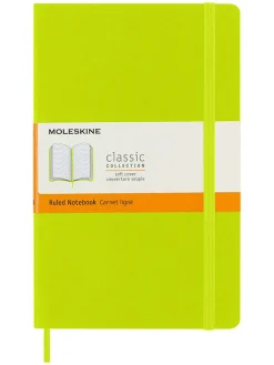 Moleskine Büro- & Schulbedarf<Liniertes Notizbuch in Limette - (B)13 x (H)21 cm