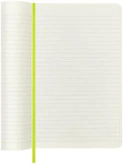 Moleskine Büro- & Schulbedarf<Liniertes Notizbuch in Limette - (B)13 x (H)21 cm
