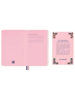 Moleskine Büro- & Schulbedarf<Liniertes Notizbuch ''Sakura'' in Rosa - (B)9 x (H)14 cm