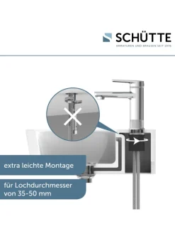 Franz Joseph Schütte Badarmaturen<LIVERPOOL Waschtischarmatur, Chrom