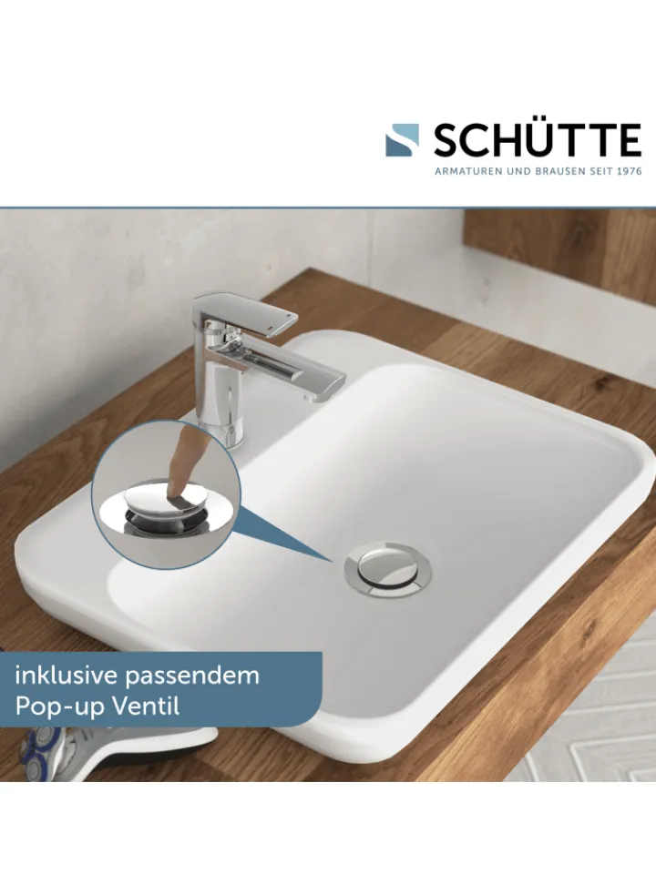 Franz Joseph Schütte Badarmaturen<LIVERPOOL Waschtischarmatur, Chrom