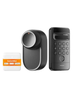 Switchbot Tür- & Zugluftstopper<Lock Ultra 3-in-1 Smart-Schloss Hub Mini Matter Tastatur