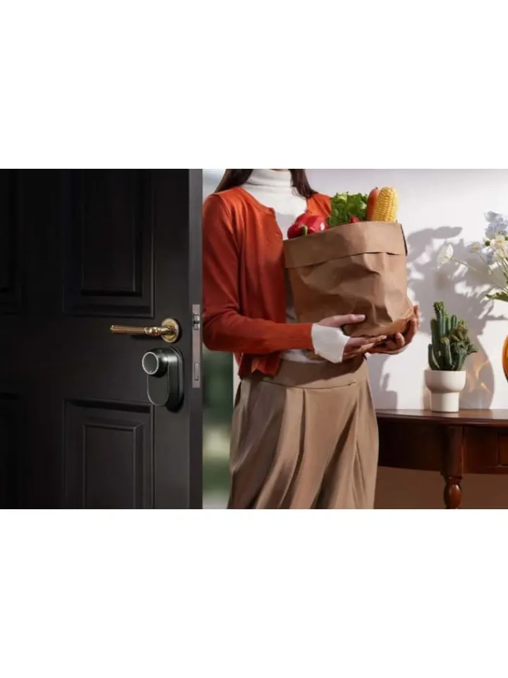 Switchbot Tür- & Zugluftstopper<Lock Ultra 3-in-1 Smart-Schloss Hub Mini Matter