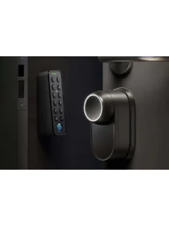 Switchbot Tür- & Zugluftstopper<Lock Ultra Smartes Türschloss schwarz Matter