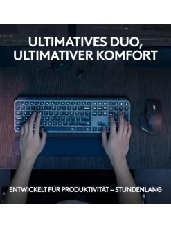 Logitech Tablets, Konsolen & Elektronisches Spielzeug<Präzisionstastatur Tastatur-Maus Set MX Keys S in Schwarz