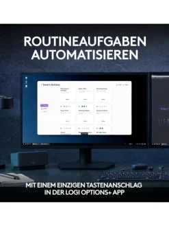 Logitech Tablets, Konsolen & Elektronisches Spielzeug<Präzisionstastatur Tastatur-Maus Set MX Keys S in Schwarz