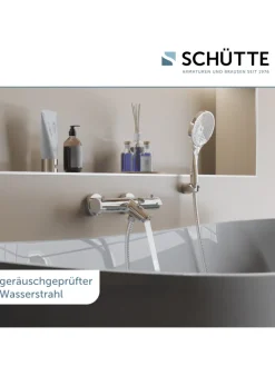 Franz Joseph Schütte Badarmaturen<LONDON Thermostat Wannenfüllarmatur, Chrom