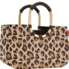 Reisenthel Einkaufstaschen & -Trolleys<loopshopper M / Shopper 40 cm (teddy leo olive) in frame leo macchiato