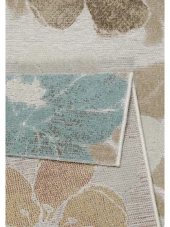 Wecon Home Outdoorteppiche<Läufer Beach Flower in beige, hellblau, gelb