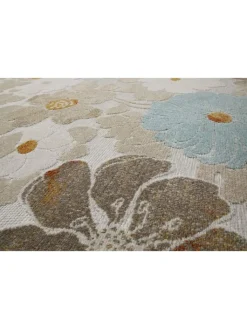 Wecon Home Outdoorteppiche<Läufer Beach Flower in beige, hellblau, gelb