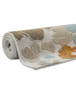 Wecon Home Outdoorteppiche<Läufer Beach Flower in beige, hellblau, gelb