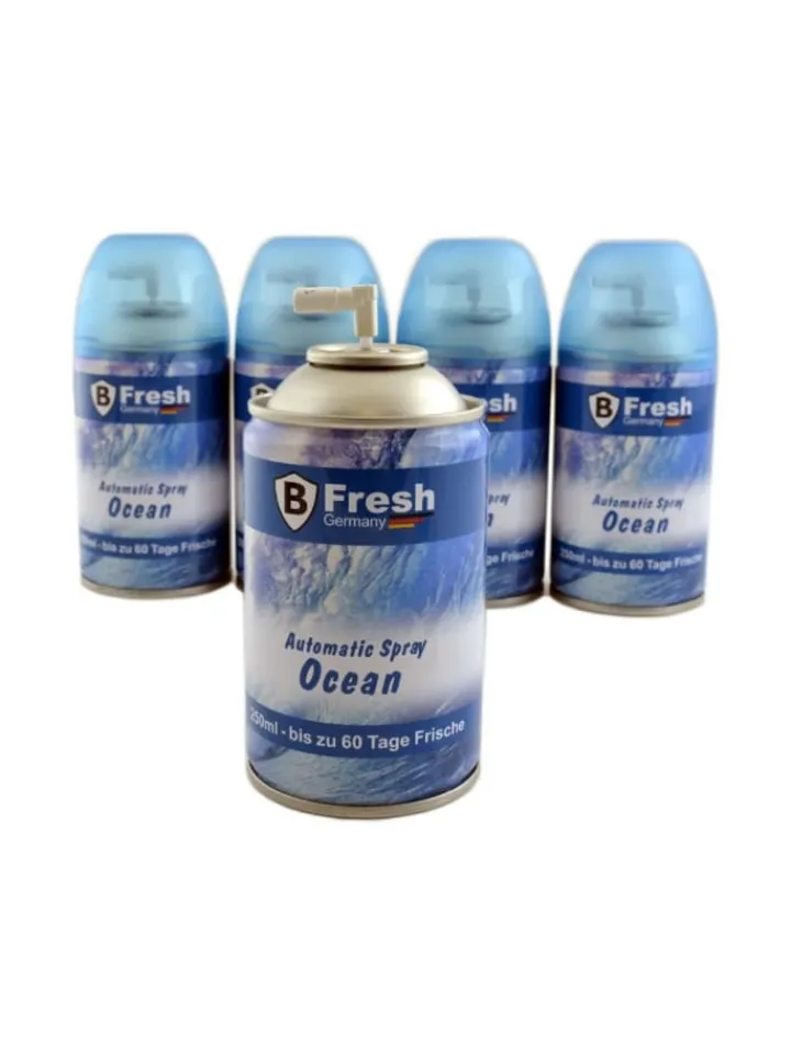 COFI 1453 Klima & Haushalt<Lufterfrischer Raumduftspray Duftspray Nachfüller Kartusche 250ml in Blau