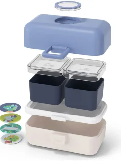 Monbento Aufbewahren & Servieren<Lunchbox in Blau/ Creme - 800 ml