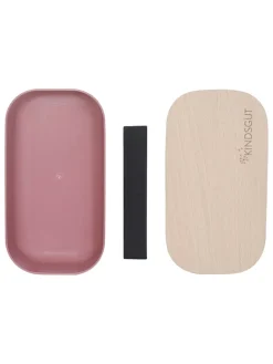 Kindsgut Aufbewahren & Servieren<Lunchbox in Rosa - (B)20,5 x (H)5,5 x (T)11,5 cm