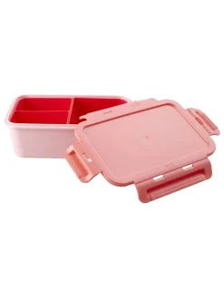 Rice Aufbewahren & Servieren<Lunchbox in Rosa/ Rot - (B)21 x (H)7,5 x (T)14 cm