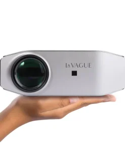 LA VAGUE Tv & Audio<LV-HD500 LED-Projektor Full HD in silber