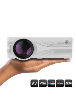 LA VAGUE Tv & Audio<LV-HD200 LED-Projektor in weiß
