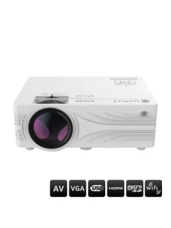 LA VAGUE Tv & Audio<LV-HD240 WI-FI BUNDLE LED-Projektor inkl. LV-STA100FP in weiß