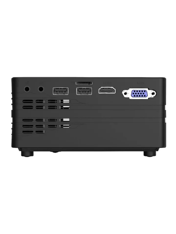 LA VAGUE Tv & Audio<LV-HD240 WI-FI LED-Projektor in schwarz