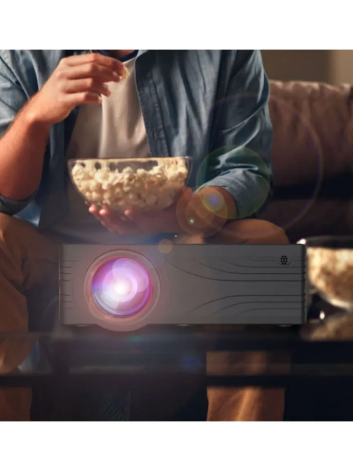 LA VAGUE Tv & Audio<LV-HD240 WI-FI LED-Projektor in schwarz