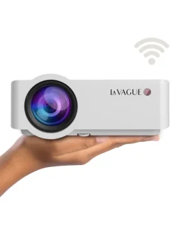 LA VAGUE Tv & Audio<LV-HD340 WI-FI LED-Projektor in weiß