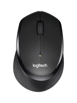 Logitech Tablets, Konsolen & Elektronisches Spielzeug<M330 Silent Click Wireless Maus – Ideal für ruhige Büros in Schwarz