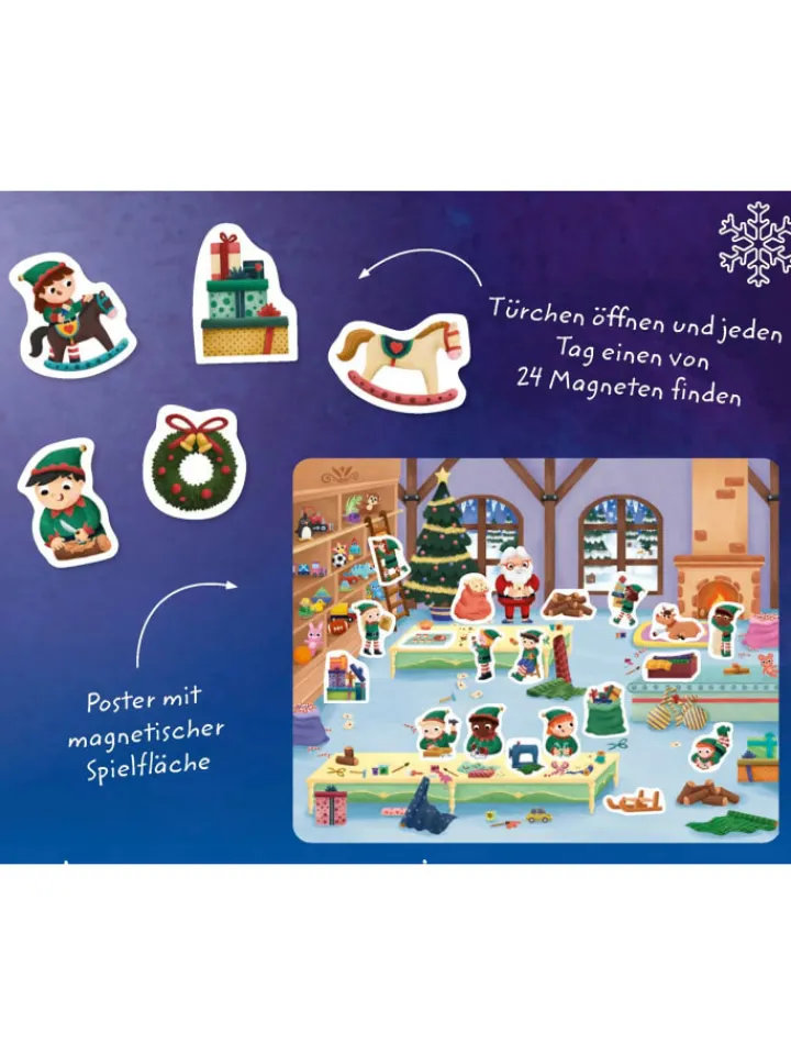 Schwager & Steinlein Adventskalender<Magnet-Adventskalender | Mit den Wichteln durch den Advent. 24 Magnete und...