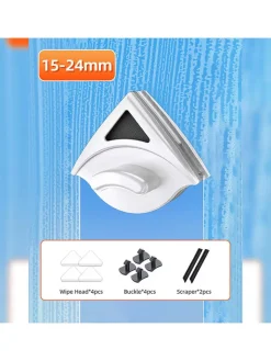 Joybos Putz- & Waschutensilien<Magnetischer Glasreiniger , 8 - 15 mm Glasdicke