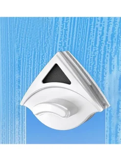 Joybos Putz- & Waschutensilien<Magnetischer Glasreiniger in Weiß/ Schwarz, 8-15 mm Glasdicke