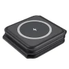 SmartCase Technikzubehör<Magnetisches 3-in-1-Ladegerät in Schwarz