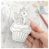 URSUS Kreativbedarf & Do-It-Yourself<Magnetpapier-Set "Dreamworld"