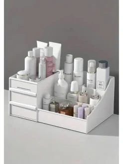 Violeta Home Aufbewahren & Servieren<Make-Up-Organizer in Weiß - (B)28 x (H)17 x (T)13 cm