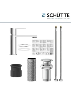 Franz Joseph Schütte Badarmaturen<MANHATTAN Waschtischarmatur, Chrom
