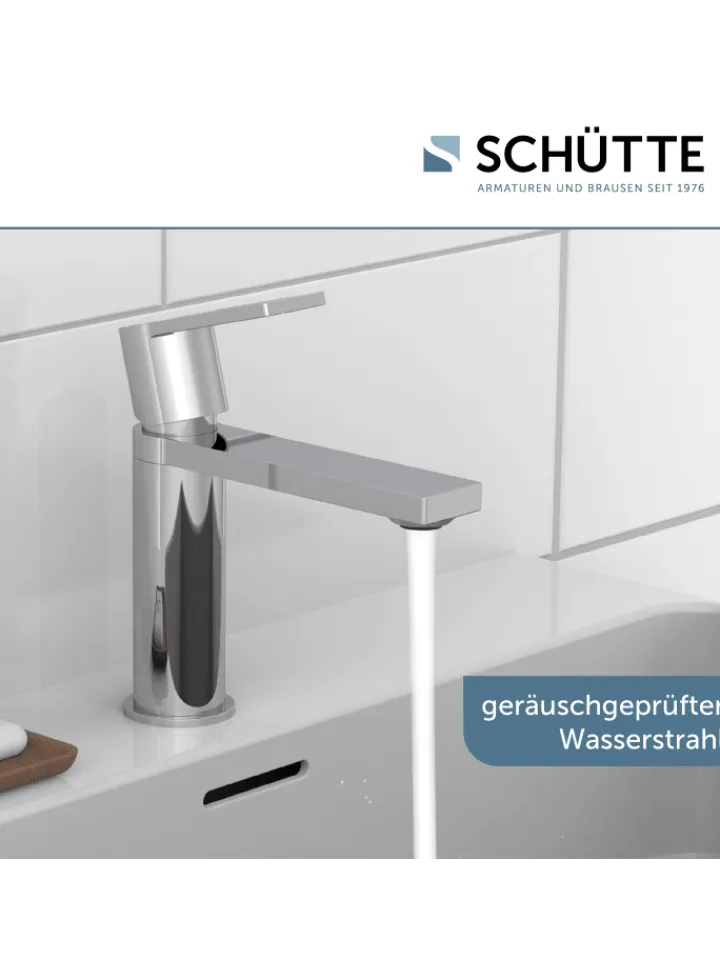 Franz Joseph Schütte Badarmaturen<MANHATTAN Waschtischarmatur, Chrom
